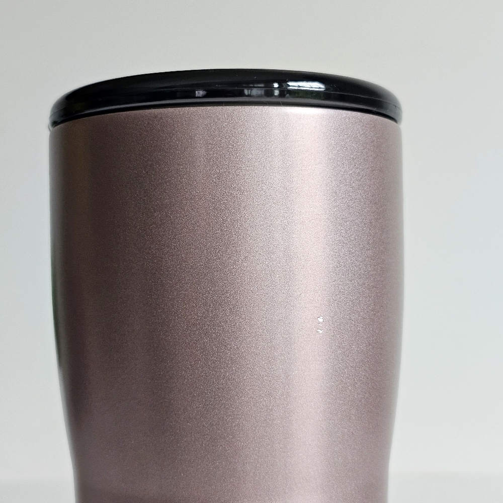 Silver Buffalo Double Walled Vacuum Insulated Stainless Steel Mauve Tumbler 20OZ - Picture 6 of 14